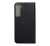 Magnet Samsung Galaxy S22+ mágneses flip tok, fekete