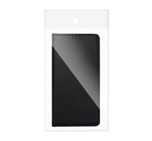 Magnet Samsung Galaxy S22+ mágneses flip tok, fekete