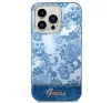 Guess Porcelain Collection Apple iPhone 14 Pro hátlap tok , kék