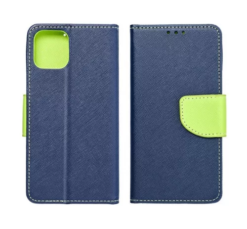 Fancy Xiaomi Redmi Note 13 Pro 4G flip tok, kék-lime