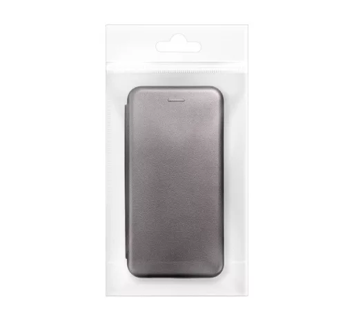 Forcell Elegance oldalra nyíló hátlap tok Xiaomi Redmi Note 13 4G, szürke