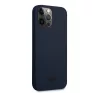 Lacoste Glossy Printing Logo iPhone 13 Pro Max szilikon tok, sötétkék