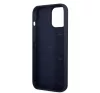 Lacoste Glossy Printing Logo iPhone 13 Pro Max szilikon tok, sötétkék