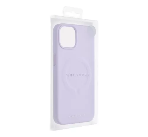 Roar Leather Magsafe iPhone 14 Plus eco bőr tok, lila