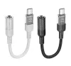 Hoco LS37 USB-C - 3,5mm jack adapter, fekete