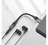 Hoco LS37 USB-C - 3,5mm jack adapter, fekete