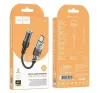 Hoco LS37 USB-C - 3,5mm jack adapter, fekete