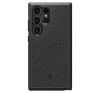 Spigen Core Armor Samsung Galaxy S24 Ultra tok, Matte Black, fekete ACS07194