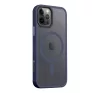 Tactical MagForce Hyperstealth Apple iPhone 12/12 Pro Magsafe hátlap tok, áttetsző/sötétkék