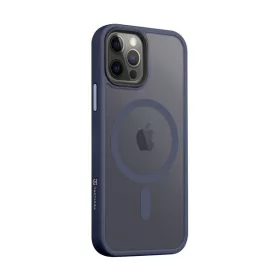   Tactical MagForce Hyperstealth Apple iPhone 12/12 Pro Magsafe hátlap tok, áttetsző/sötétkék