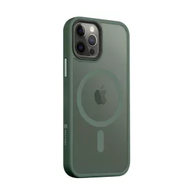   Tactical MagForce Hyperstealth Apple iPhone 12/12 Pro Magsafe hátlap tok, áttetsző/sötétszöld