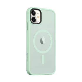   Tactical MagForce Hyperstealth Apple iPhone 11 Magsafe hátlap tok, áttetsző/világoszöld