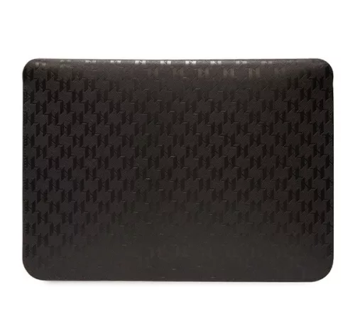 Karl Lagerfeld Sleeve Saffiano Monogram Ikonik KLCS16SAKHPKK 16" laptop tok, fekete