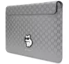 Karl Lagerfeld Sleeve Saffiano Monogram Choupette KLCS14SAKHPCG 14" laptop tok ,ezüst
