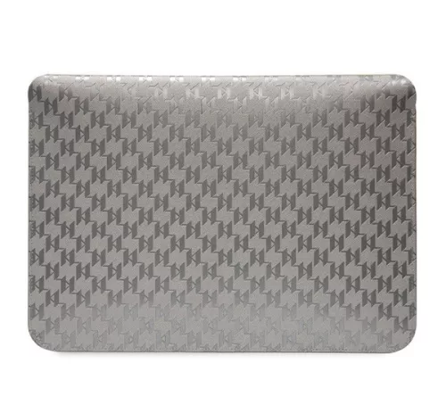 Karl Lagerfeld Sleeve Saffiano Monogram Choupette KLCS14SAKHPCG 14" laptop tok ,ezüst