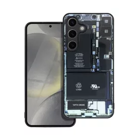 Tech Samsung S23 FE szilikon hátlap tok, fekete