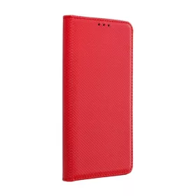 Magnet Xiaomi Redmi Note 13 Pro 4G mágneses flip tok, piros
