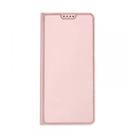 Cellect Samsung Galaxy A54 5G oldalra nyíló tok,rozéarany