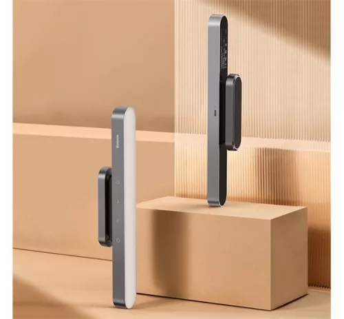 Baseus Magnetic mágneses lámpa érintőpanellel, szürke