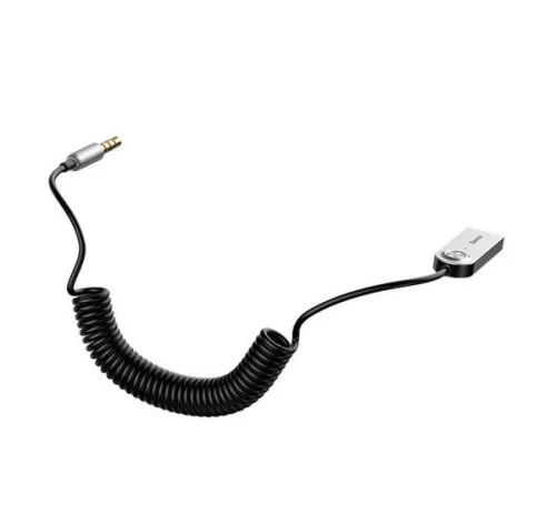 Baseus USB-A Bluetooth 5.0 audioadapter, AUX, fekete