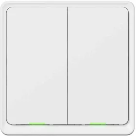  TESLA okos dupla kapcsoló, ZigBee protokollal, TESLA mobilalkalmazás támogatással, fehér