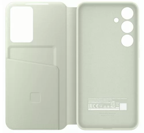 Samsung Galaxy S24 Plus Smart View Wallet gyári tok, Világos zöld, EF-ZS926CGEGWW-B-IT