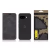 Tactical Xproof Samsung Galaxy S25 Edge flip/oldalra nyíló tok, fekete