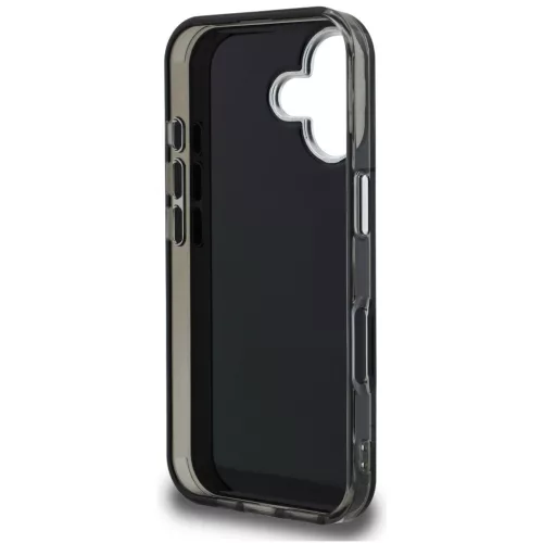 Karl Lagerfeld IML Aquarelle Karl iPhone 16 hátlap tok, fekete