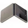 Samsung Galaxy Z Flip 7 KindSuit gyári vegán bőr tok, bézs