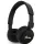 Guess Script Metal Logo Wireless vezeték nélküli fejhallgató, fekete