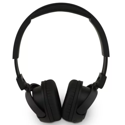 Guess Script Metal Logo Wireless vezeték nélküli fejhallgató, fekete