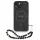 Guess PU Leather 4G Colored Ring Strap Apple iPhone 13 MagSafe tok fekete színű karpánttal, fekete