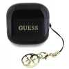 Guess Classic Logo Charm TWS vezeték nélküli fülhallgató, fekete