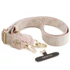 Guess Crossbody Strap PU 4G Metal Logo univerzális pánt, rózsaszín