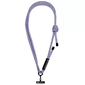   Forcell F-Design S10X165 nyakba / vállra akasztható telefontartó, állítható hossz max. 82,5cm, lila-szürke