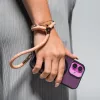 Forcell F-Design L8X36 csuklóra akasztható telefontartó / csuklópánt, állítható hossz max. 18cm, fekete