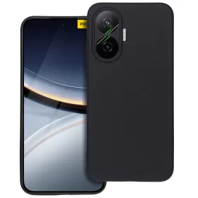   Matt szilikon Xiaomi Poco F7 / Redmi Turbo 4 Pro 5G tok, fekete