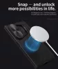 Nillkin CamShield Prop Samsung Galaxy Z Fold 7 mágneses tok kameravédelemmel, kitámasztóval, S-pen tartóval, fekete