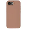 Tactical Magforce Beaver iPhone 17e / iPhone 16e prémium szilikon tok kameravédő peremmel, világosbarna