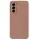Tactical Beaver Samsung Galaxy A56 prémium szilikon tok kameravédő peremmel, világosbarna