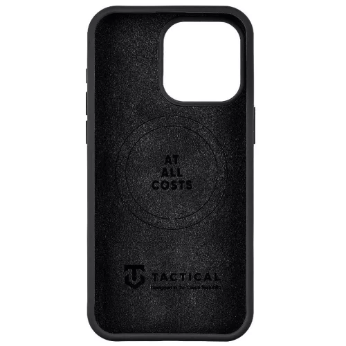 Tactical Magforce Beaver iPhone 15 Pro prémium szilikon tok kameravédő peremmel, fekete