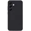Tactical Beaver Samsung Galaxy S25 prémium szilikon tok kameravédő peremmel, fekete