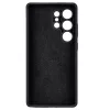 Tactical Beaver Samsung Galaxy S25 Ultra prémium szilikon tok kameravédő peremmel, fekete