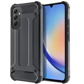   Forcell Armor ütésálló hátlap tok, Samsung Galaxy A55 5G, fekete