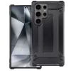 Forcell Armor ütésálló hátlap tok, Samsung Galaxy S24 Ultra, fekete