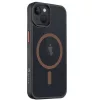 Tactical MagForce Hyperstealth 2.0 Apple iPhone 15 Magsafe hátlap tok, fekete/barna