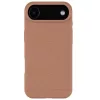 Tactical Beaver Apple iPhone Air (2025) prémium szilikon tok kameravédő peremmel, barna