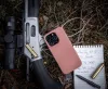 Tactical Beaver Apple iPhone Air (2025) prémium szilikon tok kameravédő peremmel, barna