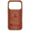Tactical Beaver Apple iPhone 17 Pro Max prémium szilikon tok kameravédő peremmel, barna