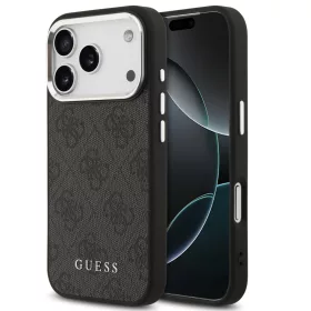 Guess 4G Apple iPhone 17 Pro MagSafe hátlap tok, fekete